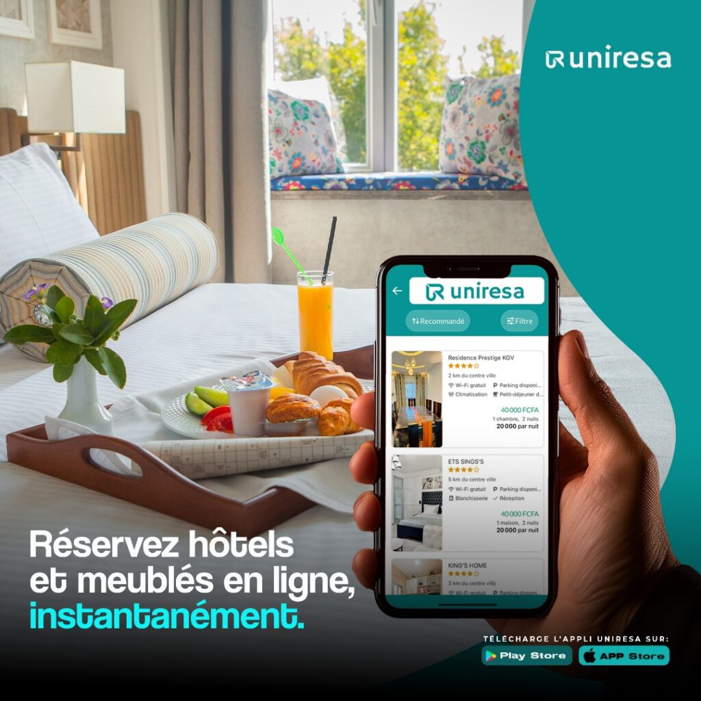 UNIRESA facilite la réservation