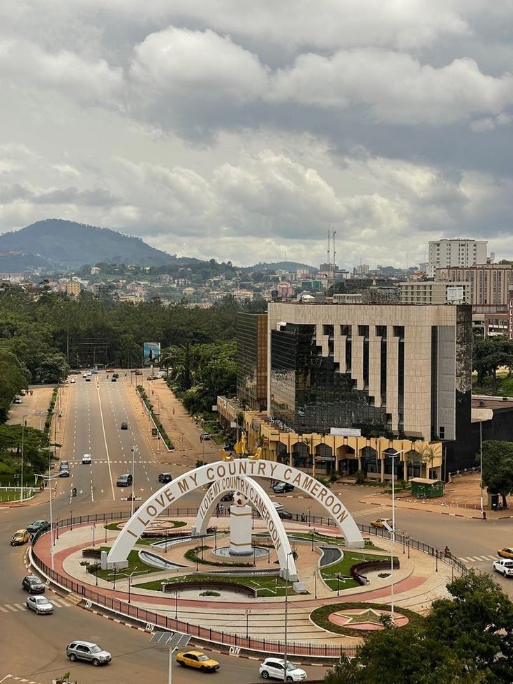 Rond point de la ville de Yaoundé